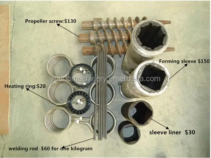 15KW Biomass Briquette Making Machine Press Machine