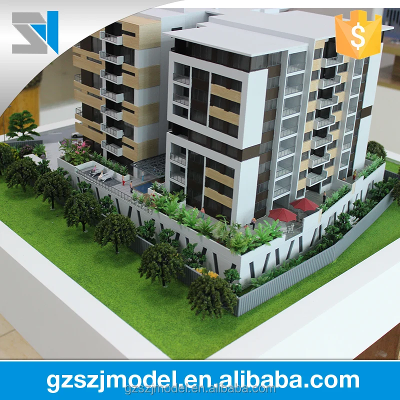 Real estate building scale model , 3d model making suppliers