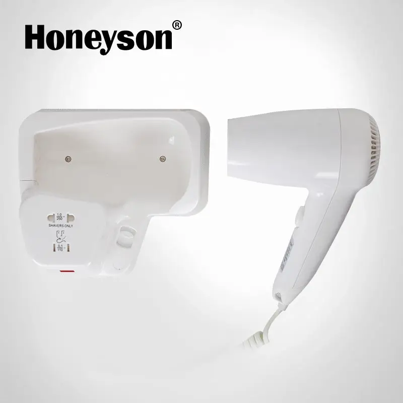 Honeyson Hair Dryer for Hotel Wall Mounted Hairdryers D01B