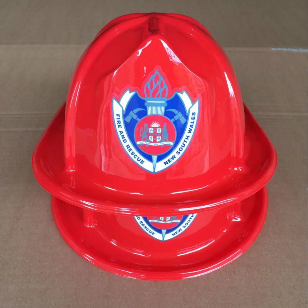 Fire Chief Party CFA plastic KIDS FIREMAN HAT