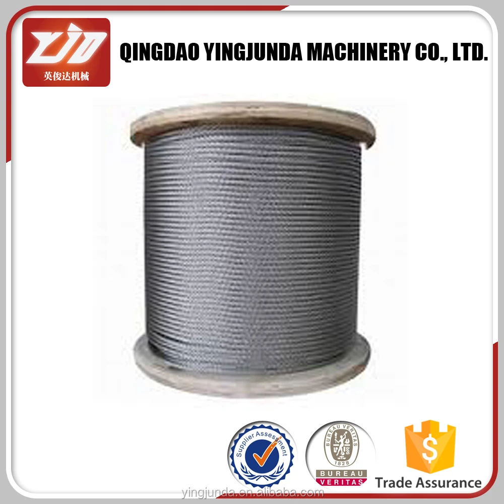 Оборудование для такелажа, стальной трос, Проволочный Трос 6*19, Проволочный Трос из нержавеющей стали, цена