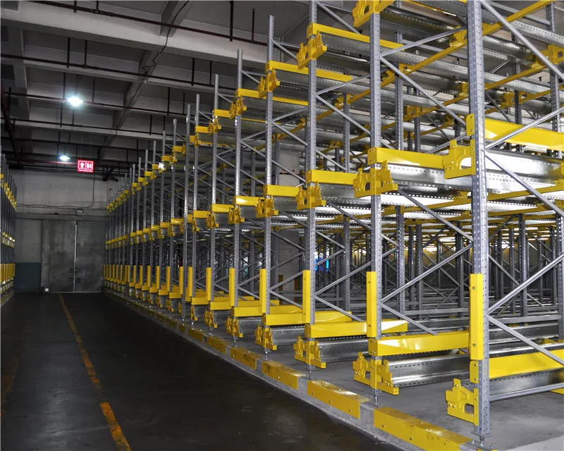 Space saving storage rack Drive In Drive Through Pallet Racking system