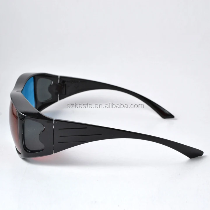 
Cool style eco-friendly plastic red cyan 3d glasses anaglyphic 3d glasses 