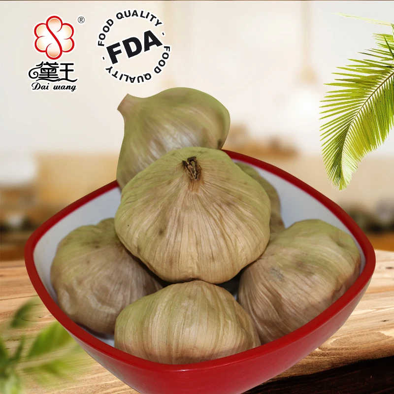 Healthy food Hot sale market price Gousse d ail noir Multiple cloves black garlic