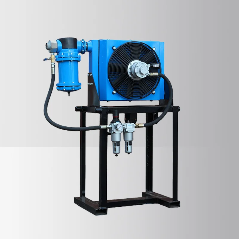 Portable Pneumatic Aftercooler for Pump