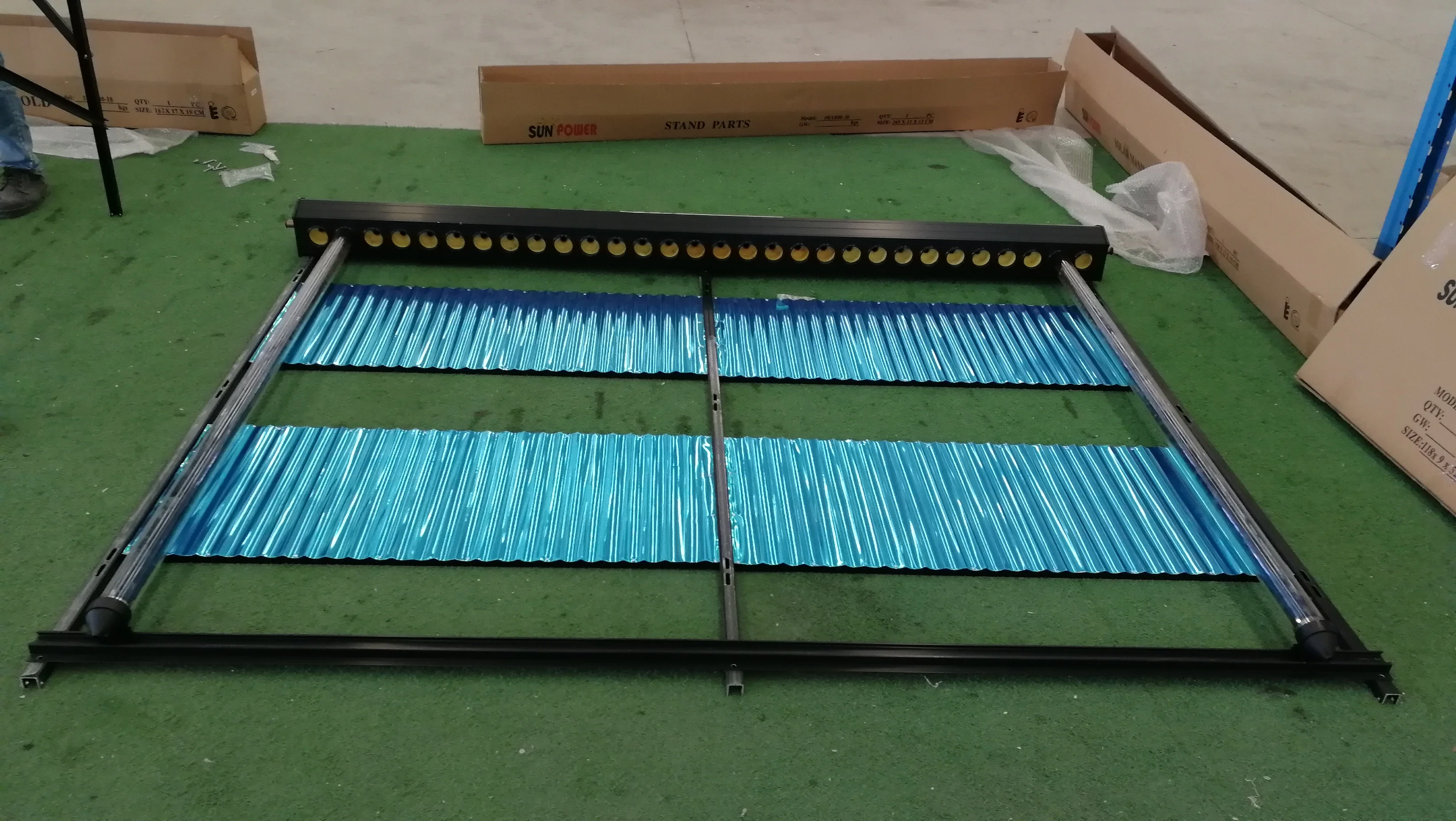 Pressurized Bearing Solar Panel Collector Vacuum Tubes Heat Pipe 24Mm Sun Collectors Solar Water Heater Tank