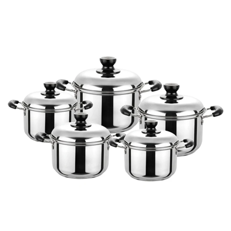 10 шт. Высококачественная кухонная посуда Индукционная amc цена антипригарная набор