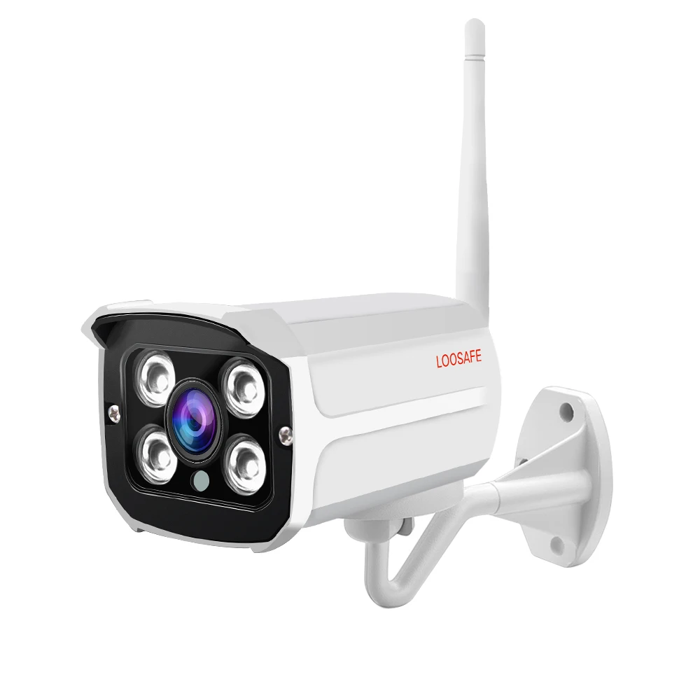  LOOSAFE 4ch Wi-Fi nvr kit 10-дюймовый экран 2mp камера ночное видение беспроводные камеры видеонаблюдения 1080p