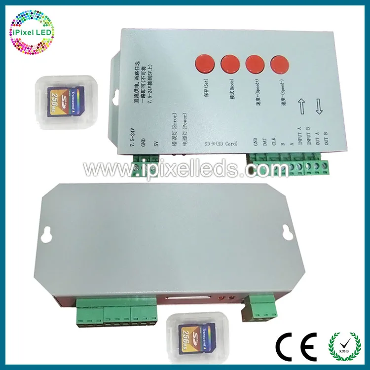 Dc5v-24в цифровые карты памяти sd из светодиодов пульта дистанционного управления, t1000s из светодиодов диммер