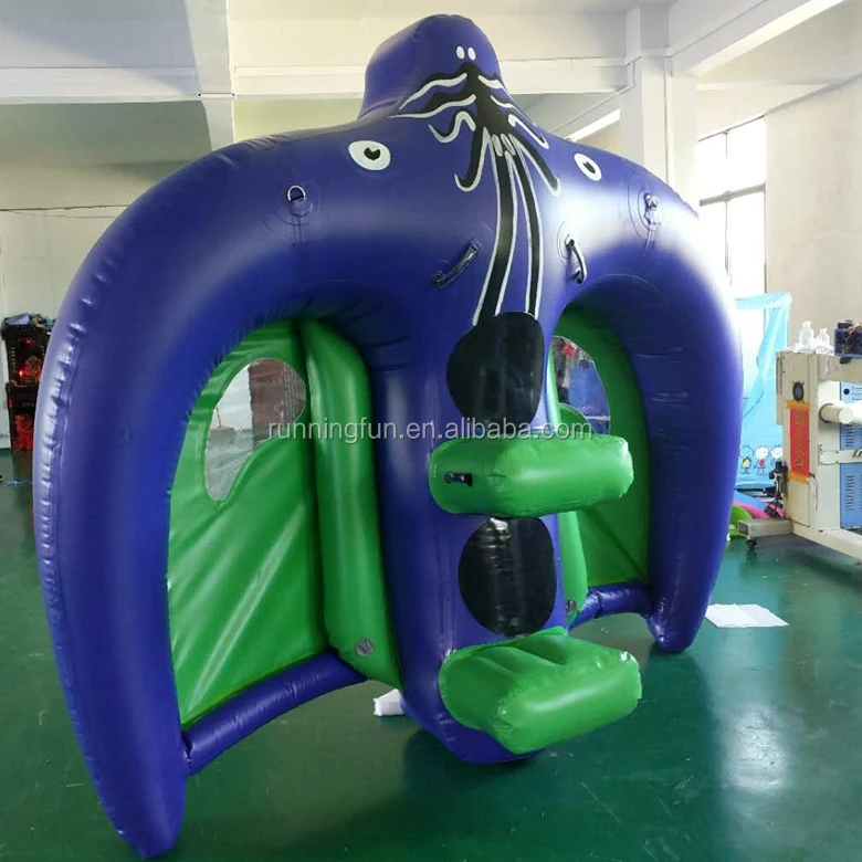 Inflatable Manta Ray Flying Towable Watercraft, Inflatable Flying Fish Water Game Toys