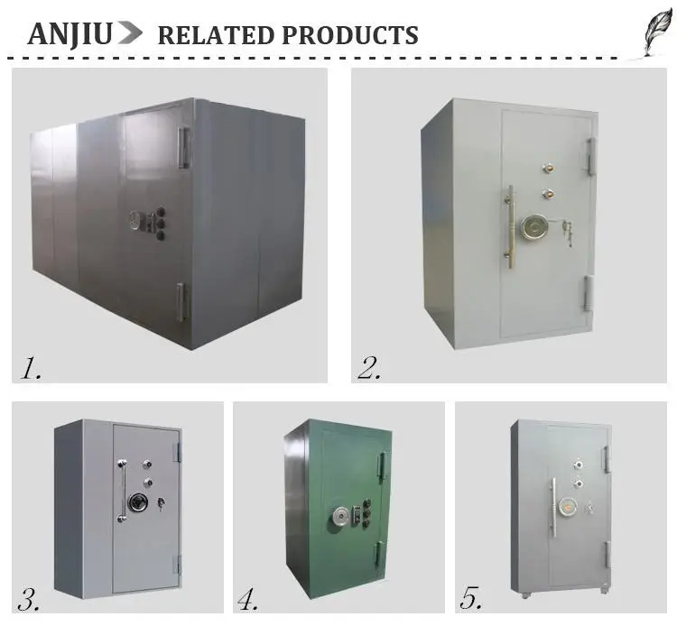chinese fireproof security doors Digital Box Bank Vault Safes