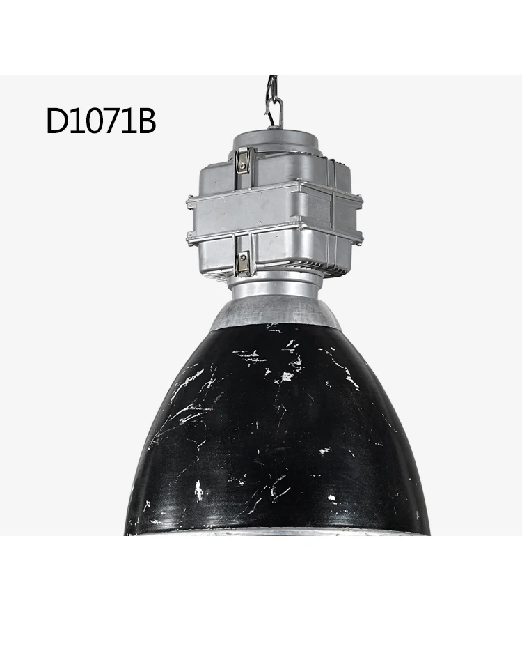 
The retro factory looks like a waterproof iron pendant lampSingle-headed decorative bar lamps and lanterns 