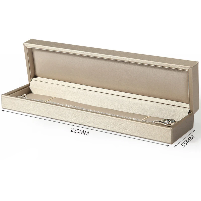 PU Leather Jewelry Display Storage Box Pendant Necklace Jewelry Box High-Grade Ring Jewelry Box