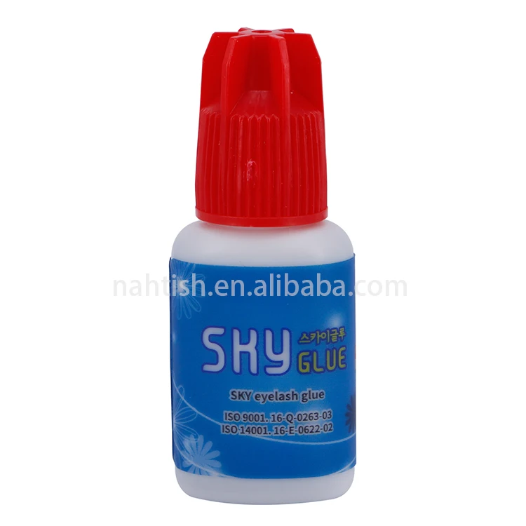 
Professional Sky Glue for Eyelash Extension Fast Drying Black Adhesive Latex Free Eyelash Glue 