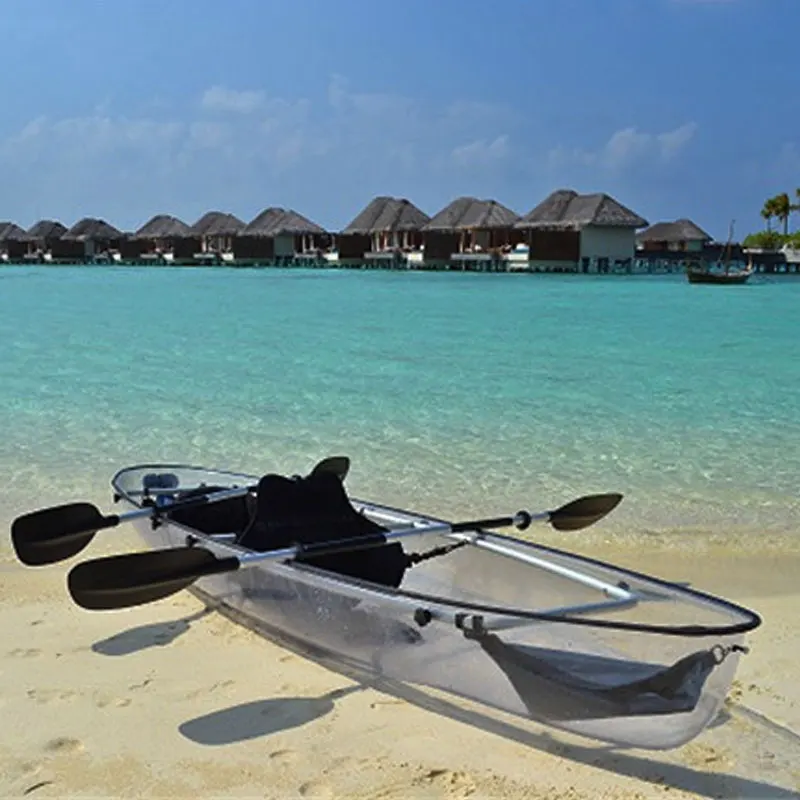 clear kayak PC boat thermoform rowing boat clear bottom kayak