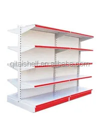 Hot sale supermarket equipment steel gondola shelving