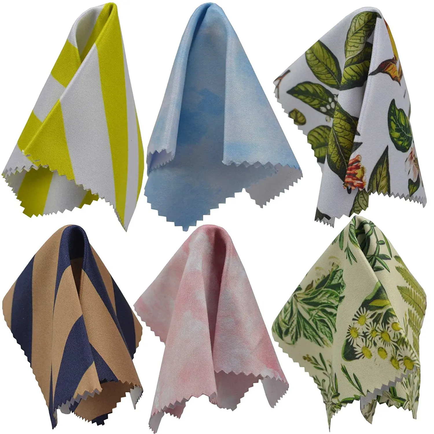 Microfiber Cloth Cleaning, Custom  Polishing Cloth 20*20 for Silver and Jewelry