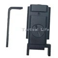 Tactical 532nm Red Dot Laser Sight Scope With Picatinny Weaver Rail 22mm Hunting Mount For Glck