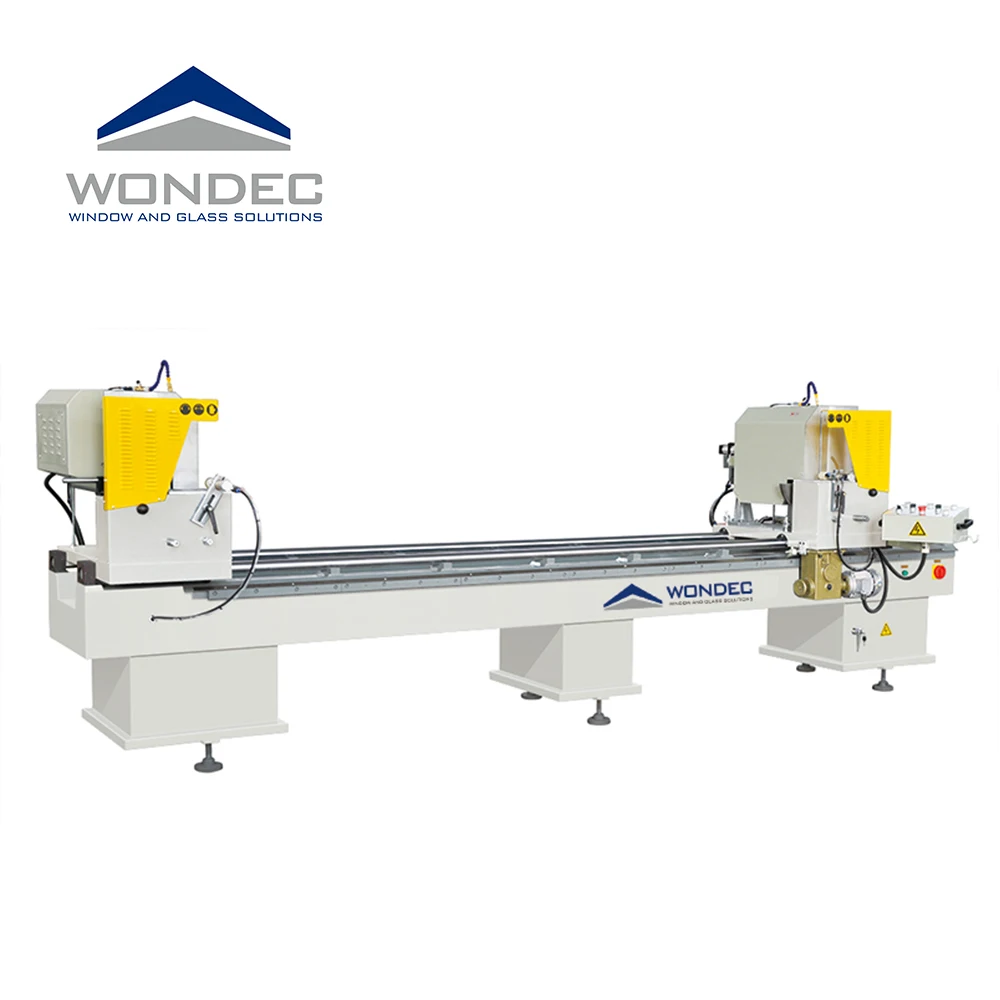 Машина для резки алюминиевого профиля с двойной головкой