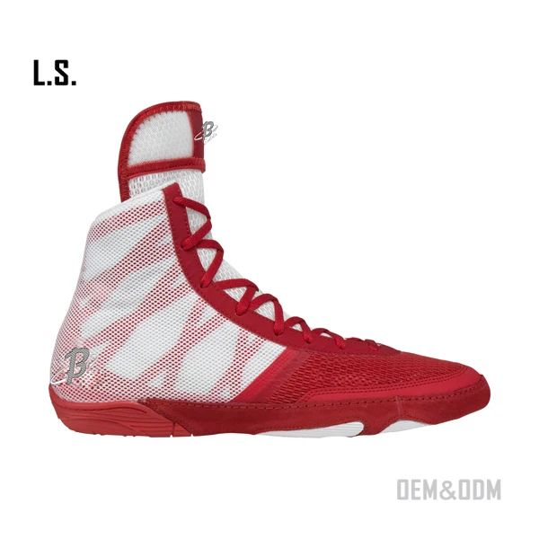 Дышащая сетчатая обувь для борьбы на заказ, Мужская обувь для бокса, легкие спортивные тренировочные ботинки