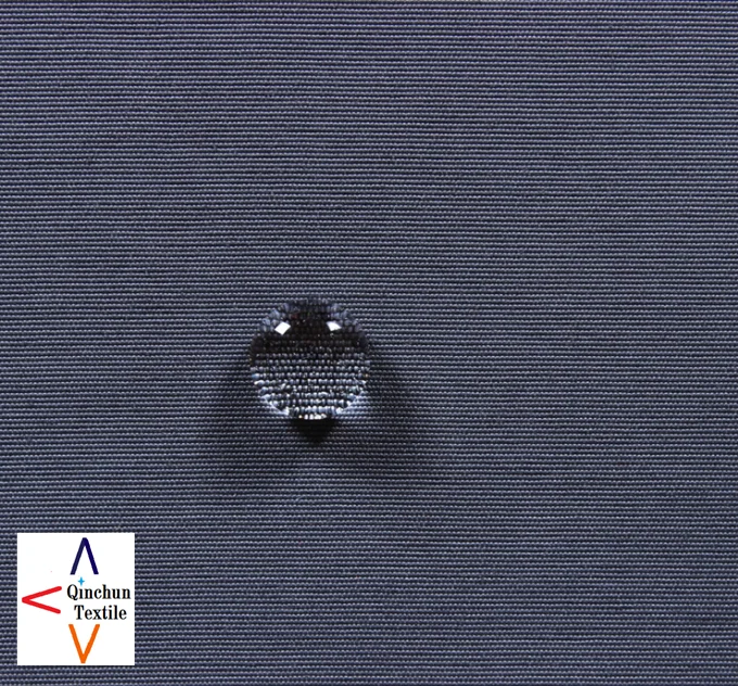 
popular jacket fabric waterproof and PU coated 100% nylon 228T taslan fabric 