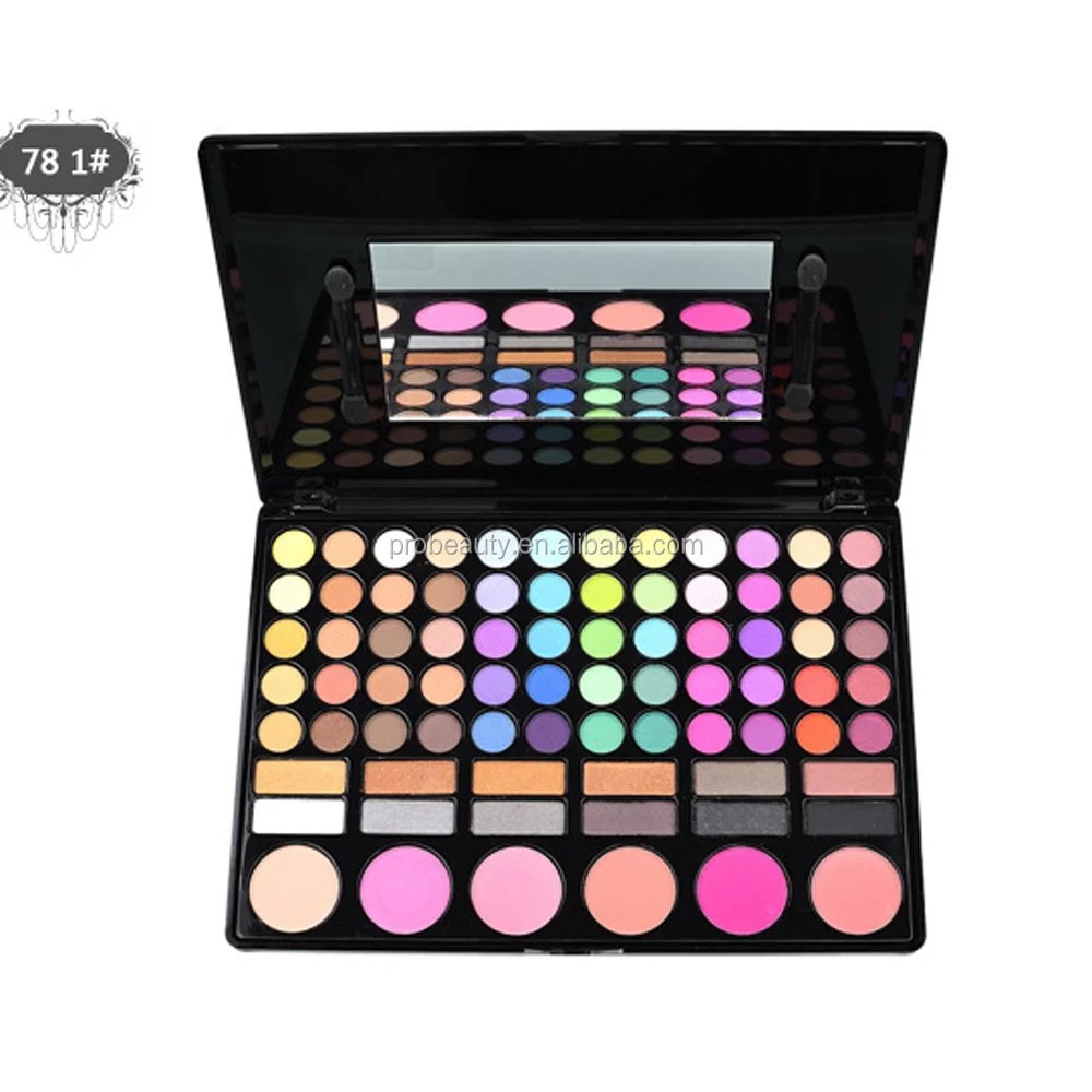 78 Colour Eye Shadow Makeup Cosmetic Matte Eyeshadow Palette Set