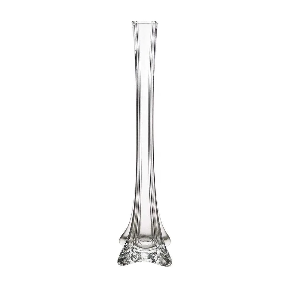 Стеклянная ваза с изображением Эйфелевой башни