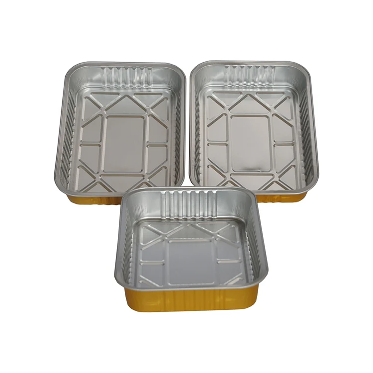 China suppliers smoothwall disposable aluminum foil container
