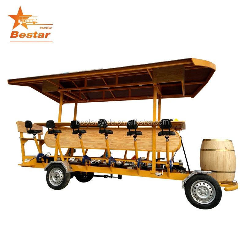 Draft beer bike electric party beer cycle for sale beer