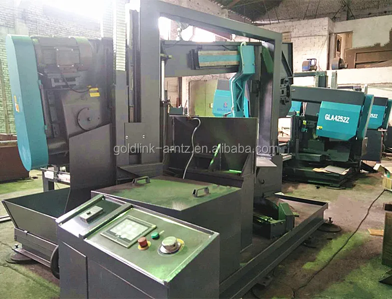 CNC automatic miter angle cut metal cuttiing saw band saw machine