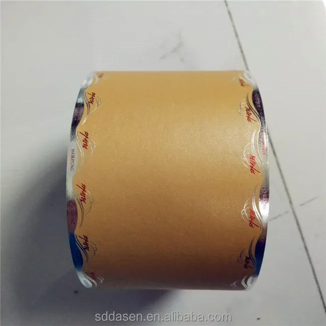 Yellow laser perforated Cigarette Tipping Paper
