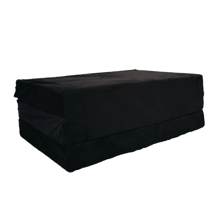 
Travel portable 3 folding memory foam bed mattress 