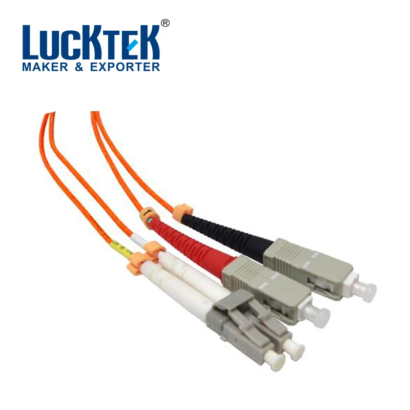 LC к sc многомодовый, дуплекс, 62.5/125, OM1 волокна патч-корд