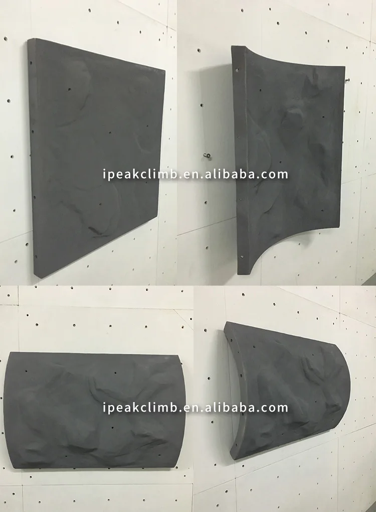 On promotion! The artificial rock climbing wall panels with CE and ROHS