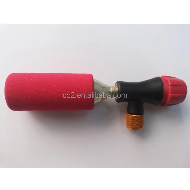 16gram Non threaded co2 tire inflator , 10years factory provide most competitive price