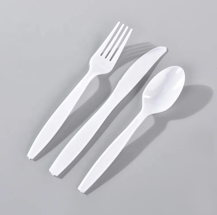 China Supplier Wholesale Dinner Disposable Plastic Long Handle Fork