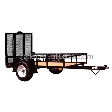 American 4x6 5x8 5x10  Powder Coated Utility/car/folding/farm/motorbike Trailer