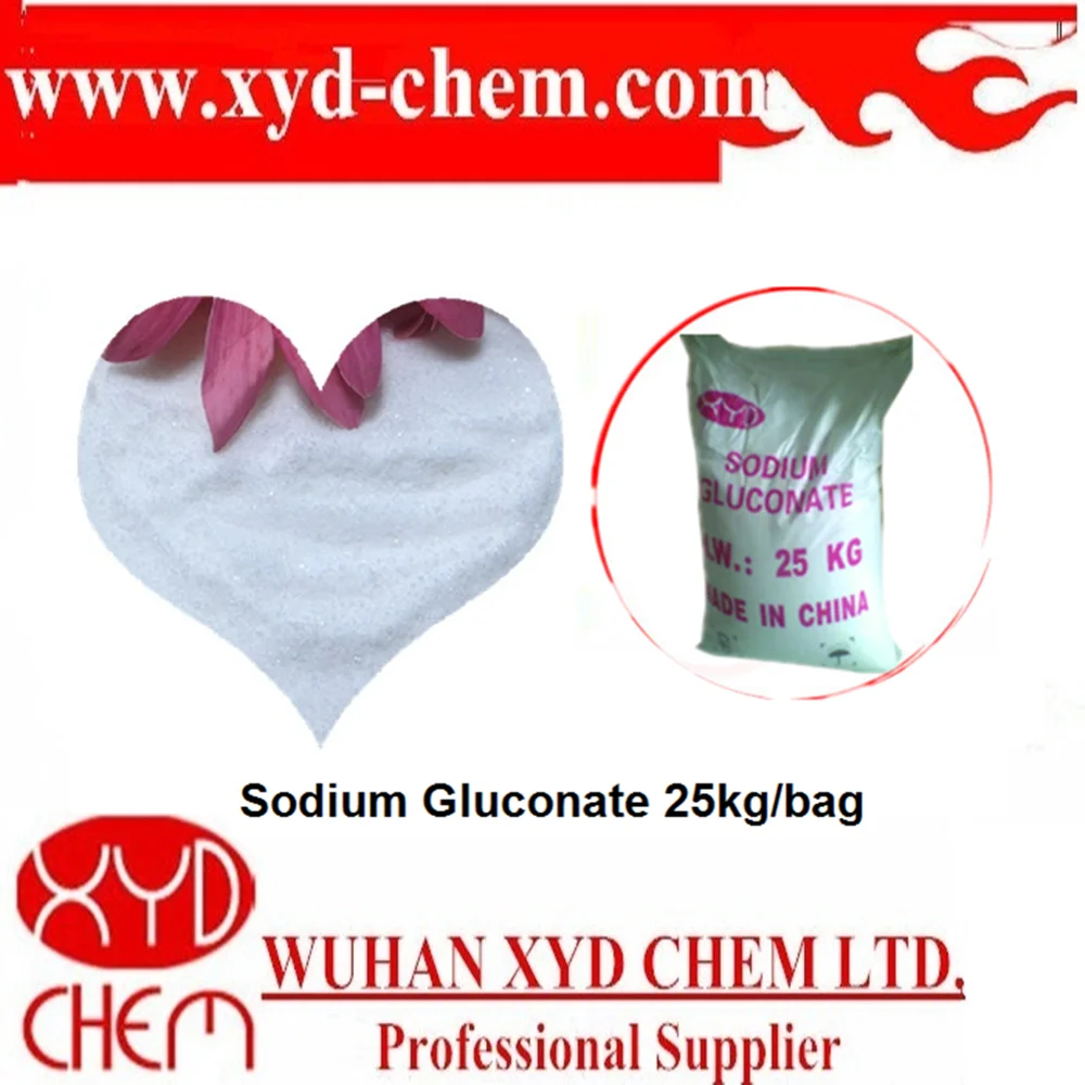 Глюконата натрия порошок сырья строительства