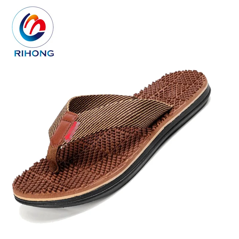 Distribution best selling custom massage men flip flop sandals pictures