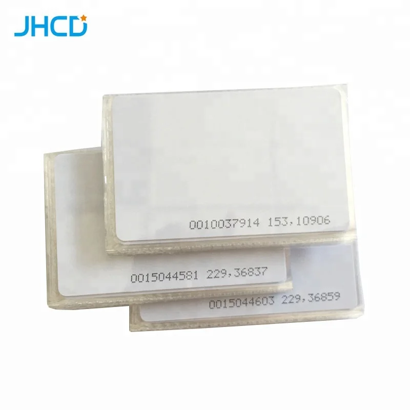 Дешевый 0 84 мм Тонкий Tk4100 для струйной печати Nfc Rfid ПВХ пустой карты