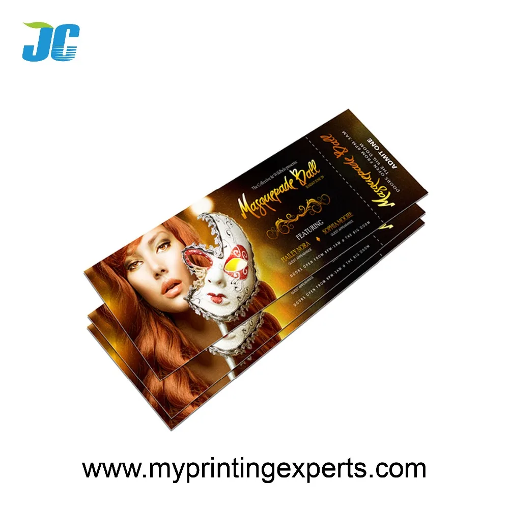 Печать билета на события против подделок со штрих-кодом