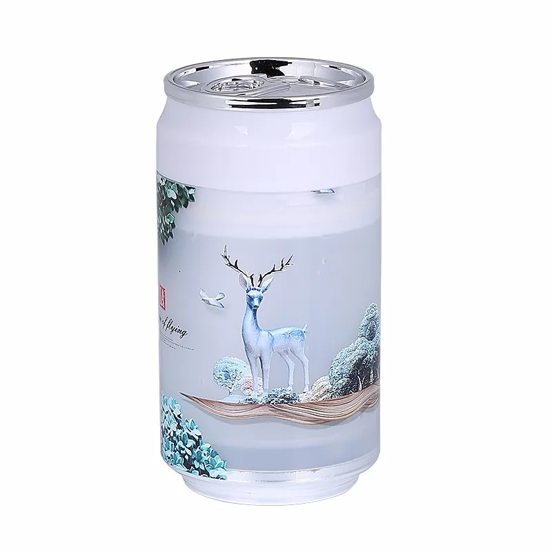 
USB Air Humidifier Cute I multifunctional desktop humidifier for domestic car 200ML colorful light diffuser 