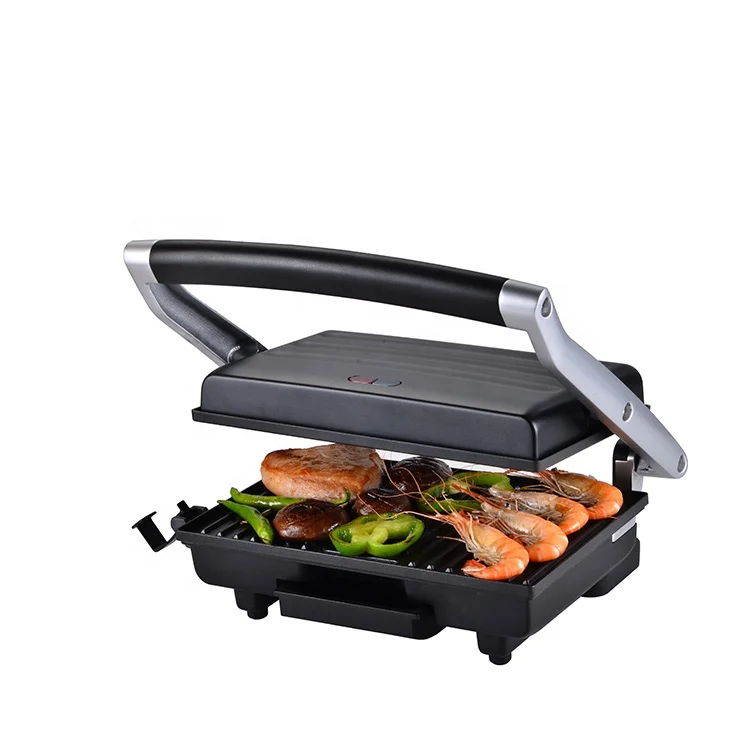 1000W household  Electric Contact Grill for Sandwich and Panini Maker