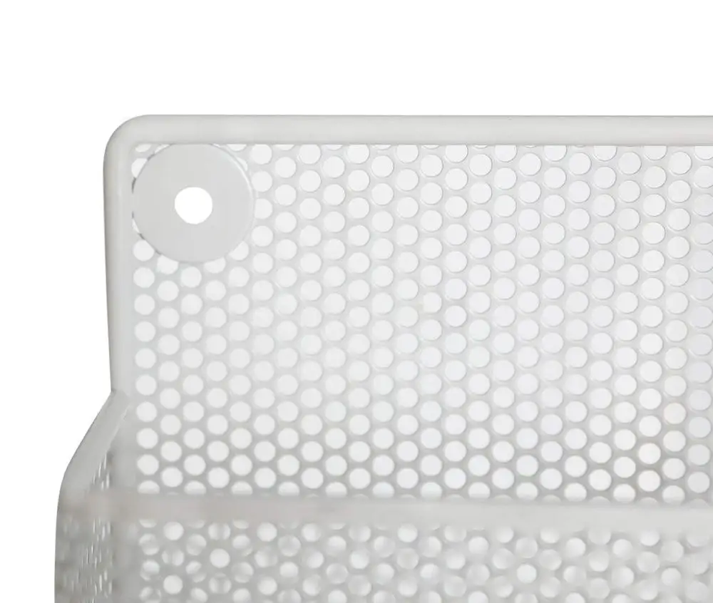 Easypag 6 Tier Wall Mounted Spice Rack Organizer Kitchen Spice Storage Shelf  Sturdy Punching Net Spice Rack