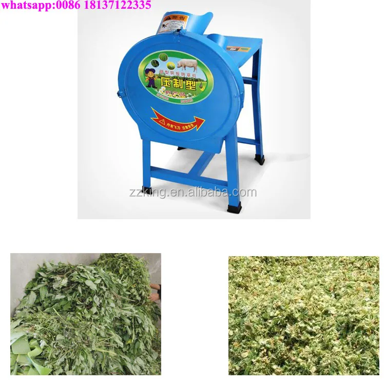Home use green feed fodder cutting / shredding machine /forage chopper