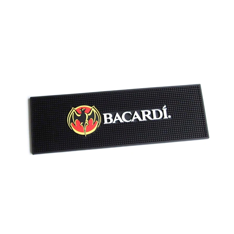 
2019 BACARDI Customized Rubber Bar Mat Beer PVC Bar Mat Promotion 