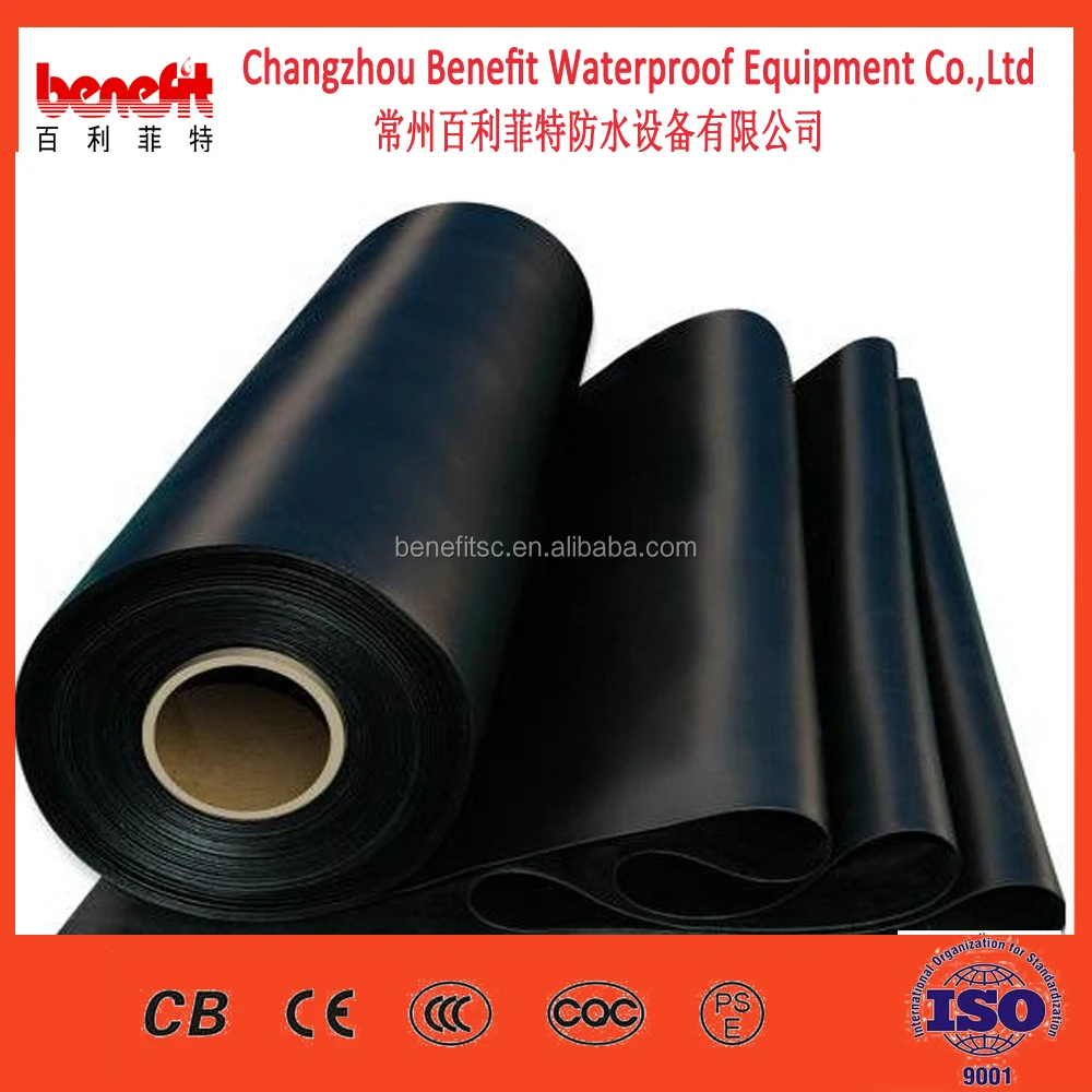 3mm 4mm polyester mat PE film bitumen waterproof roofing torch rolls