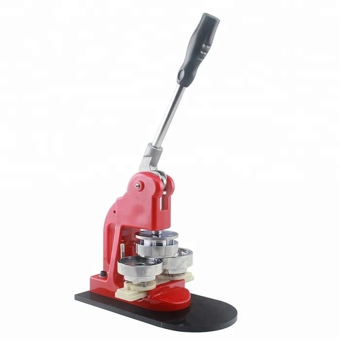 Button Badge Making Machine with Metal Steel CE Provided South Africa Mould Digital Controller Pin Making Machine Manual 365days