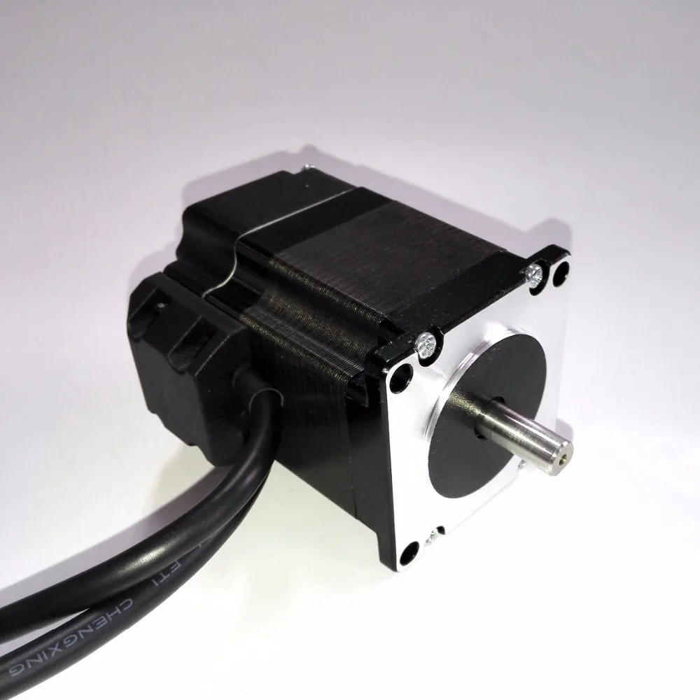 Низкая цена 57 мм nema 23 биполярный 4.2A 2 Фаза замкнутый контур шаговый двигатель