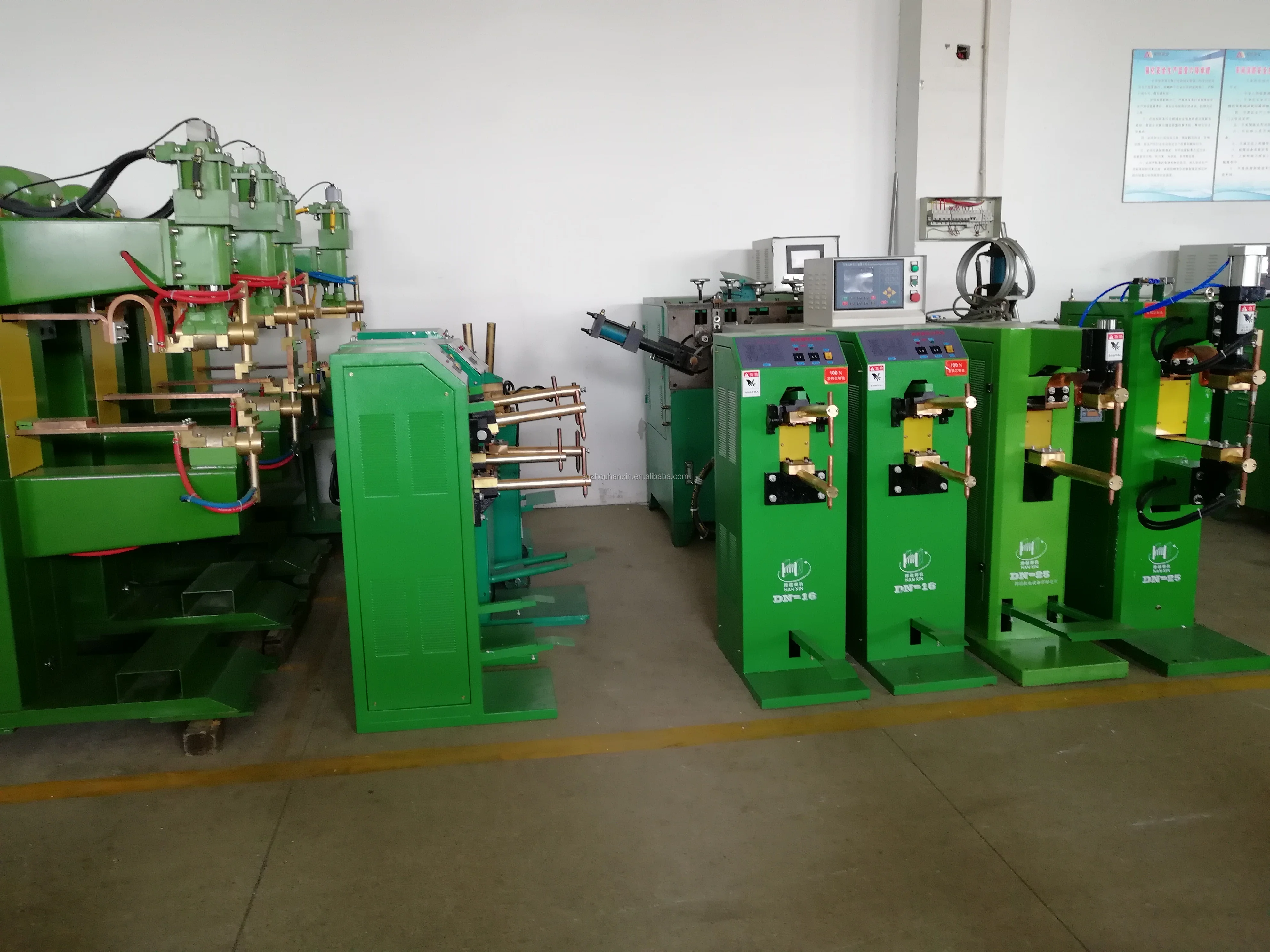 Automatic dn-35 Spot Cage Welding Machine for Galvanized Sheet 35 kva